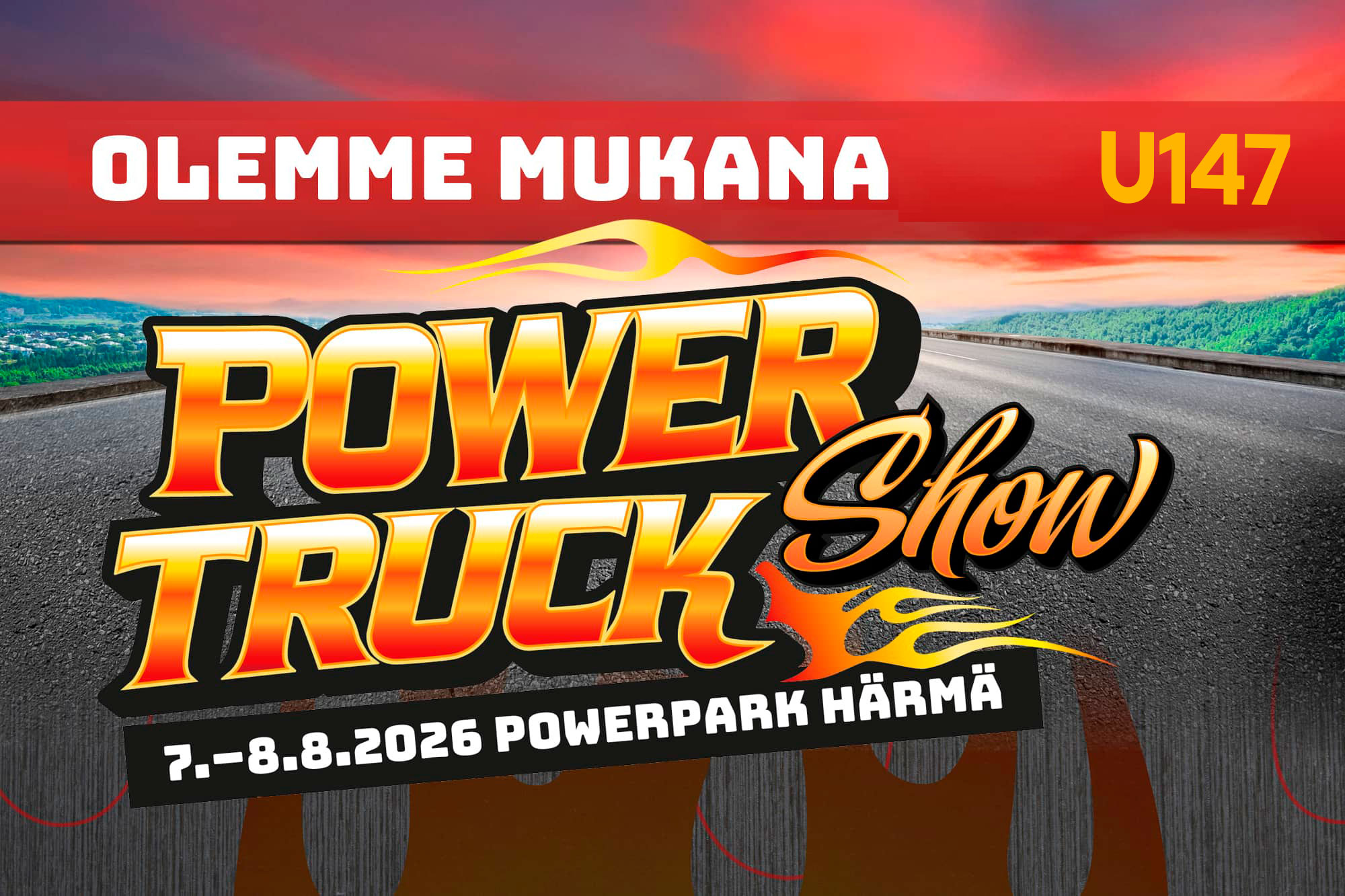 Power Truck Show 2026 — olemme mukana